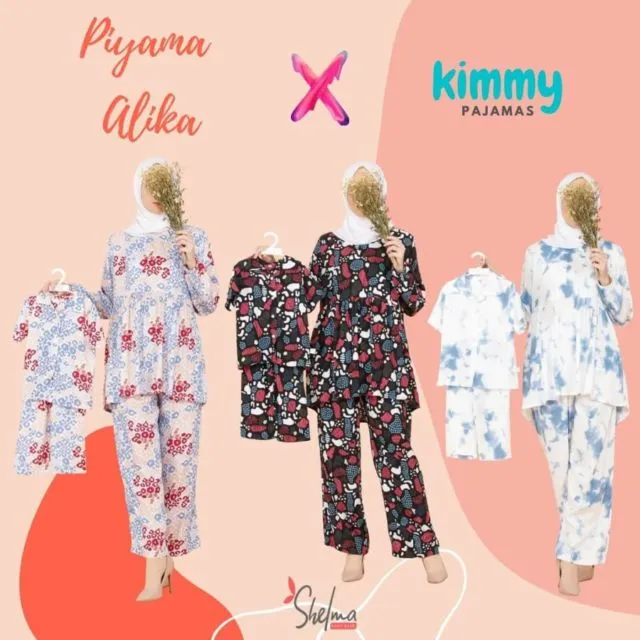 Rekomendasi 6 Olshop Piyama Couple Ibu dan Anak. Tetap Cantik dan Lucu Meski Selalu di Rumah! 7