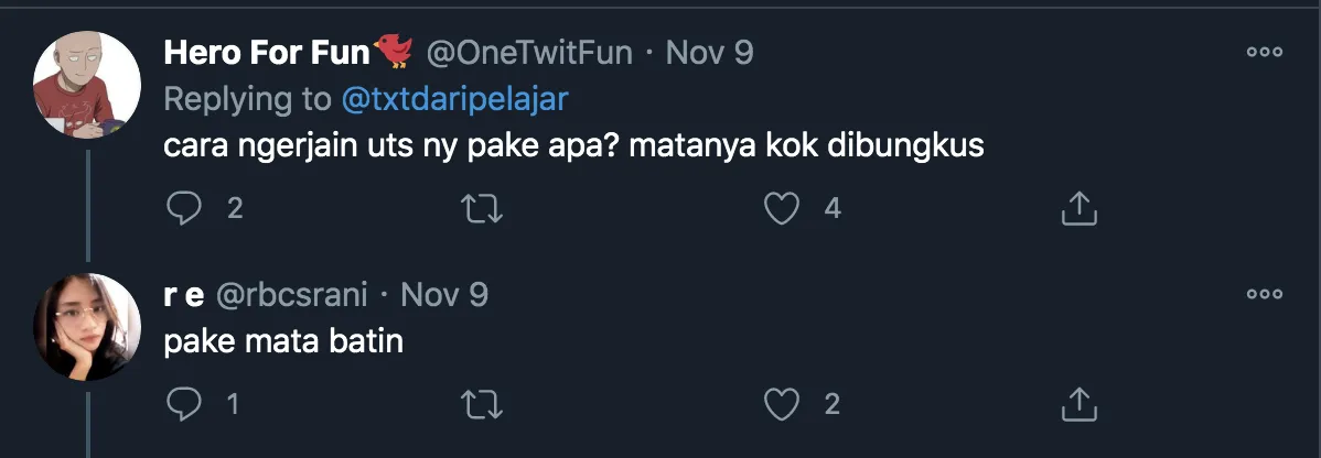 Viral Kejadian Lucu Saat UTS di Tengah Pandemi. Kayaknya Guru dan Murid Udah Sama Pusingnya nih :D 6