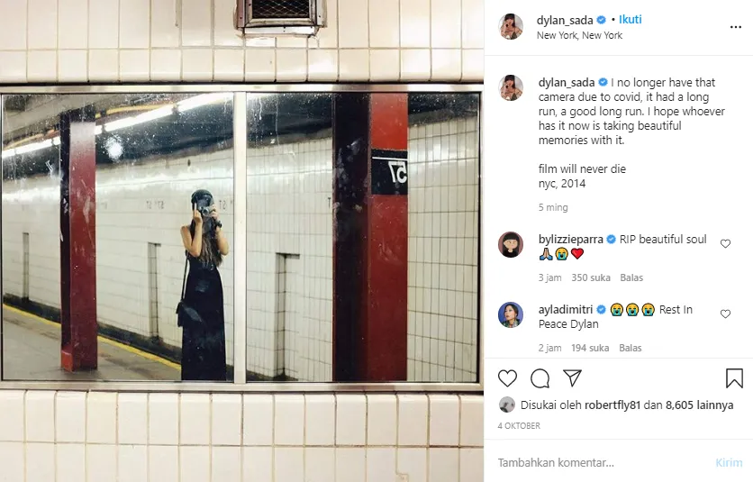 Dylan Sada, Model Indonesia di Amerika Meninggal Dunia. Unggahan Terakhir Banjir Ucapan Duka 5