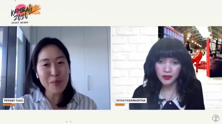 Lewat KEMBALI 2020, Intan Paramadhita Jabarkan Buku