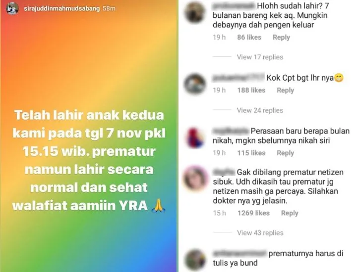 Kabar Bahagia Datang dari Zaskia Gotik, Anak Pertamanya Baru Saja Lahir. Selamat! 4