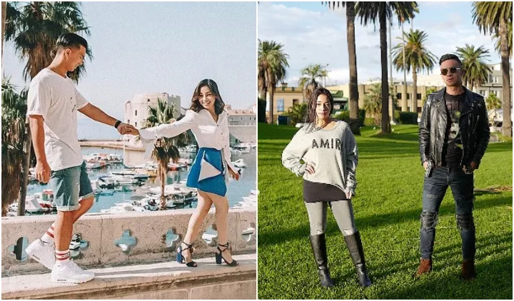 8 Artis yang Punya Pasangan Jauh Lebih Tinggi. Makin Terlihat Serasi! 12