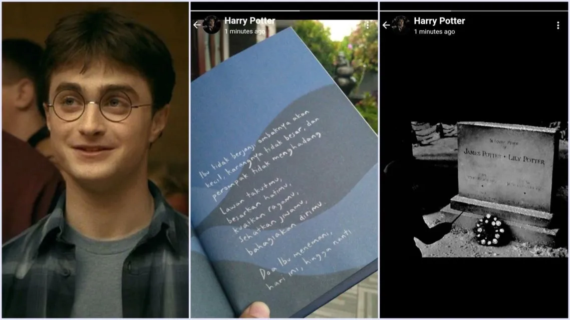 Jika Harry Potter dkk. Main Medsos, Mungkin Begini Isi Story WhatsApp Mereka. Penyihir Update Status! 12