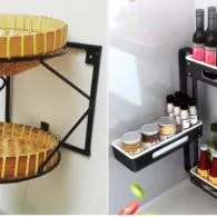 8 Ide Rak Bumbu Dapur yang Dipasang di Dinding. Modelnya Nyentrik dan Nggak Menuh-menuhin