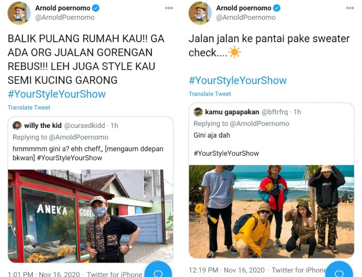 Makan Bubur dengan Tampilan Stylish, Chef Arnold Berhasil Tantang Bintang Emon Lakukan Hal Serupa 4