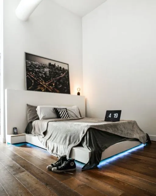 7 Inspirasi Tempat Tidur Minimalis untuk Luas Kamar Pas-pasan. Model Lesehan Jadi Unggulan 13
