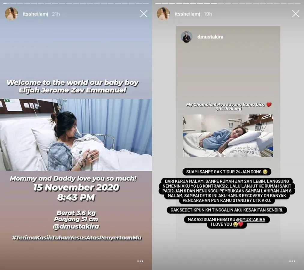 Selamat! Sheila Marcia Lahirkan Anak keempat. Terharu atas Dukungan dan Perlakuan sang Suami 2