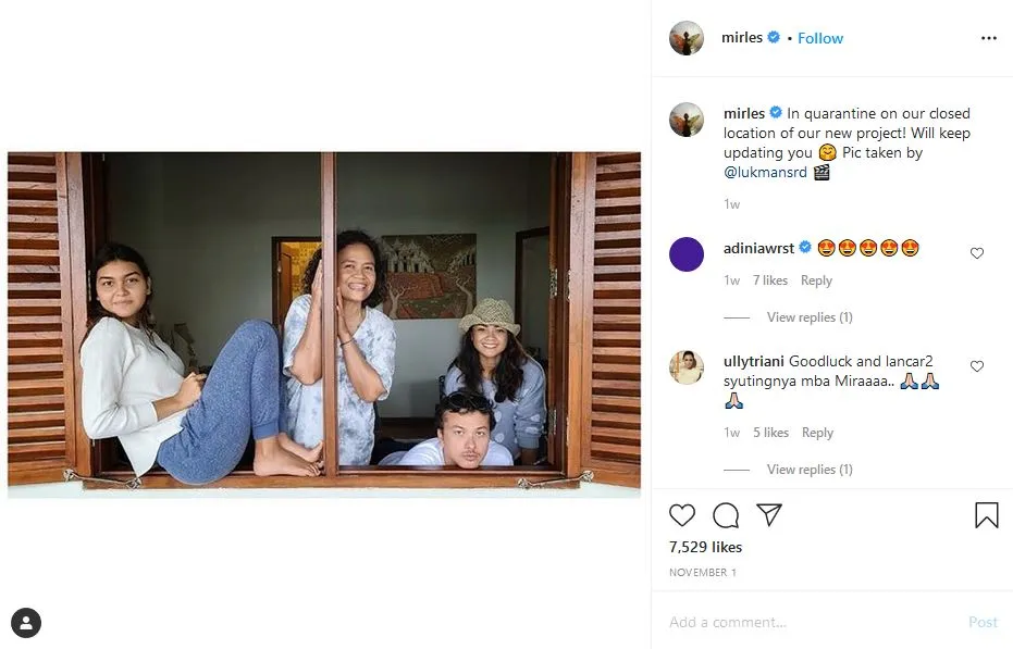 Lucunya Reaksi Warganet Saat Nicholas Saputra Perdana Posting Foto Cewek. Patah Hati Berjamaah! 4