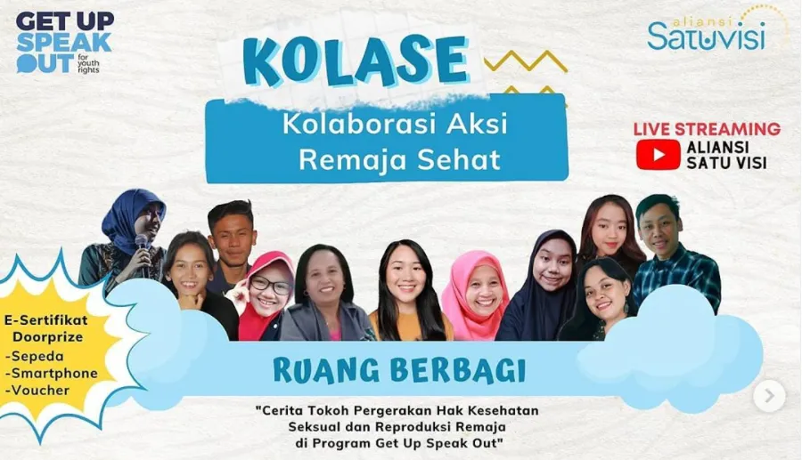 Kolaborasi Aksi Remaja Sehat Ajak Remaja untuk Berani Speak Up tentang Kesehatan Seksual dan Reproduksi 8