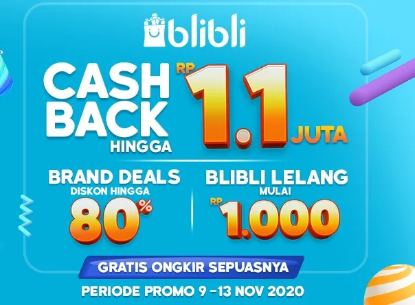 Blibli Histeria 11.11 Padukan Unsur Hiburan dengan Beragam Kejutan Menarik untuk Puaskan Pelanggan Harbolnas 4