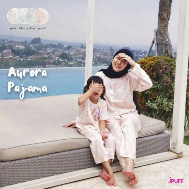 Rekomendasi 6 Olshop Piyama Couple Ibu dan Anak. Tetap Cantik dan Lucu Meski Selalu di Rumah! 10