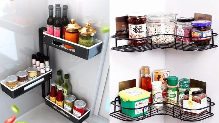 8 Ide Rak Bumbu Dapur yang Dipasang di Dinding. Modelnya Nyentrik dan Nggak Menuh-menuhin 10