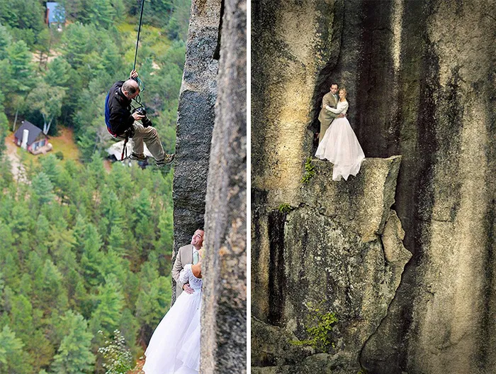 10 Potret Perjuangan Gigih Para Fotografer Pre-wedding. Rela Jungkir Balik Demi Hasil Terbaik! 12