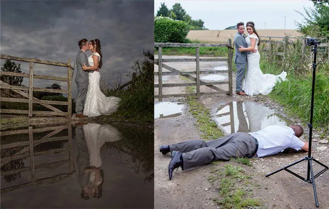 10 Potret Perjuangan Gigih Para Fotografer Pre-wedding. Rela Jungkir Balik Demi Hasil Terbaik! 16