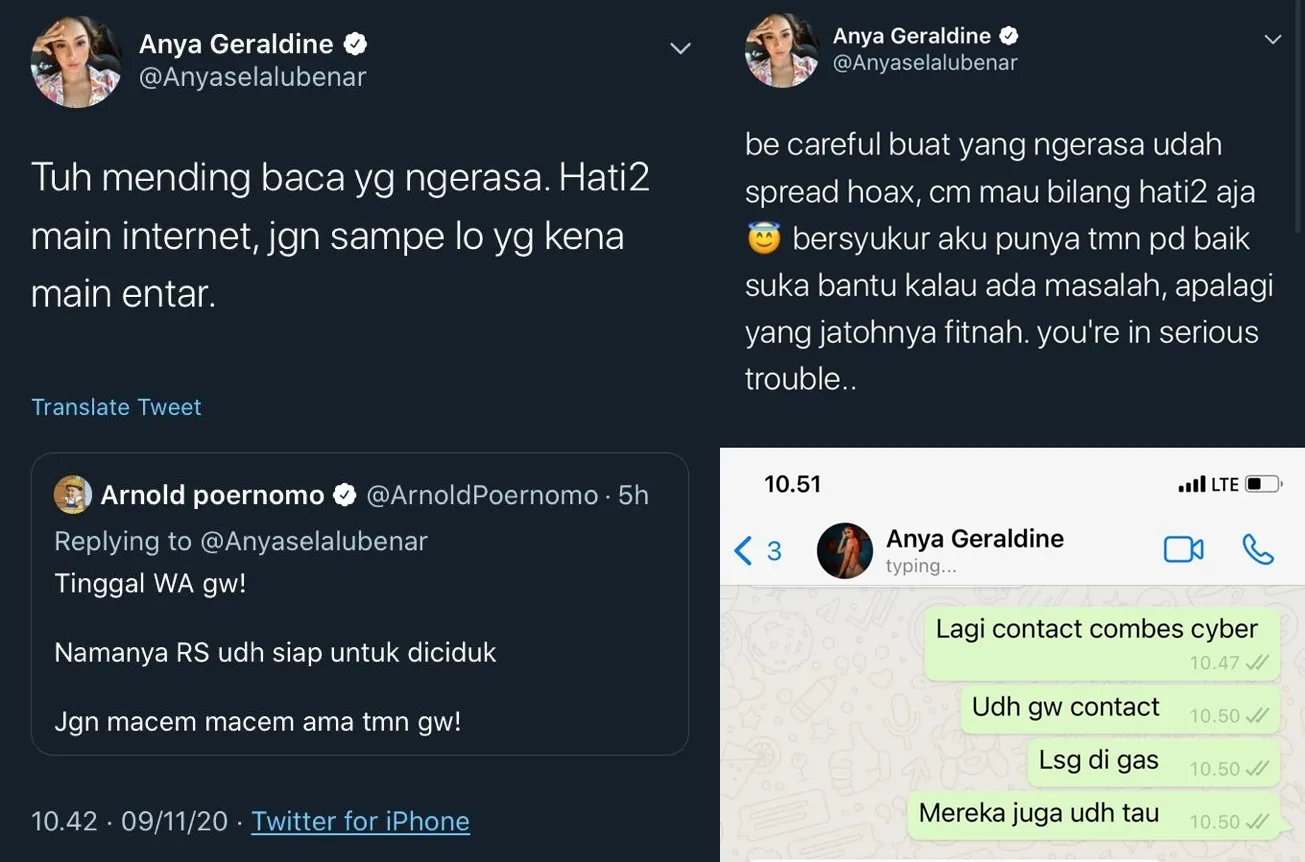 Turun Tangan Buru Pelaku Penyebar Video Syur Mirip Anya Geraldine: Chef Arnold: Namanya RS! 4