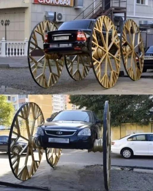 11 Jenis Velg Mobil Super Aneh. Nggak Paham Lagi Pemiliknya Mau Modifikasi Gaya Apa :( 14