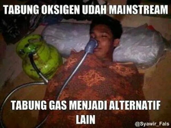 11 Potret Nyeleneh Pemanfaatan Tabung Gas Elpiji. Bercandaannya Serem Banget sih? :( 15