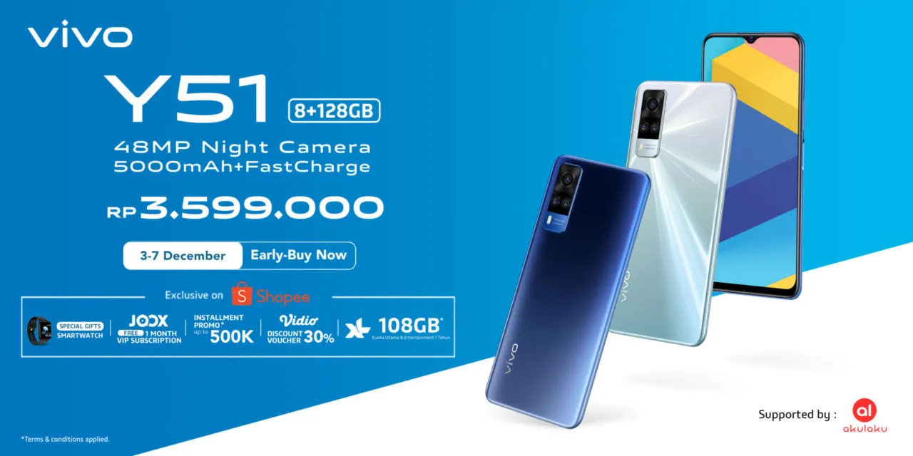 Meriahkan Momentum Akhir Tahun, vivo Konfirmasi Kehadiran Ponsel vivo Y51 untuk Pasar Indonesia 6