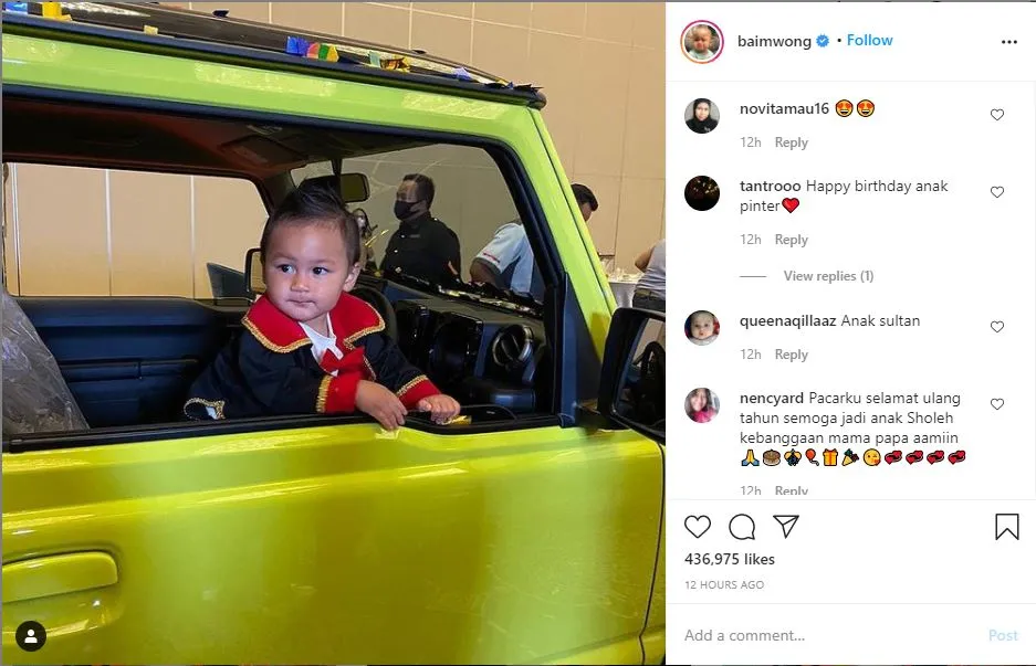 Kiano Ultah Pertama, Paula juga Dapat Kado dari Baim Wong. Apresiasi bagi Seorang Ibu~ 3