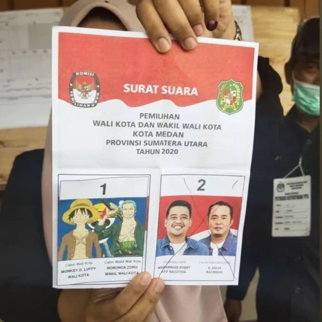 11 Potret Kertas Suara ini Bukti Bahwa Publik Udah Jengah dengan Pilkada di Tengah Pandemi. Hash~ 20