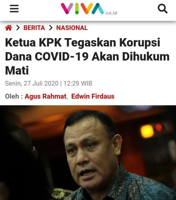 Terjerat Kasus Korupsi Dana Bansos Pandemi, Meme Mensos Juliari Viral di Media Sosial. Nah, lo! 20