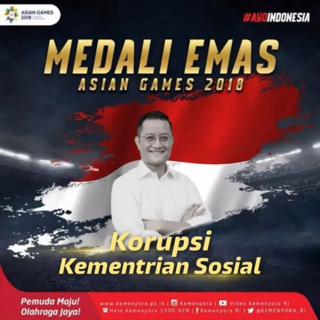 Terjerat Kasus Korupsi Dana Bansos Pandemi, Meme Mensos Juliari Viral di Media Sosial. Nah, lo! 19