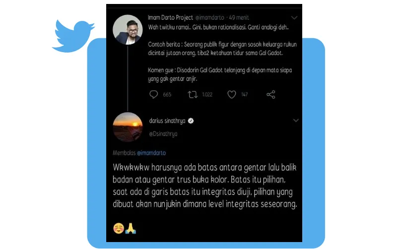 Cuitan Imam Darto Soal Siapa Nggak Gentar Disodori Rp17 M Viral, Berujung Permintaan Maaf 2