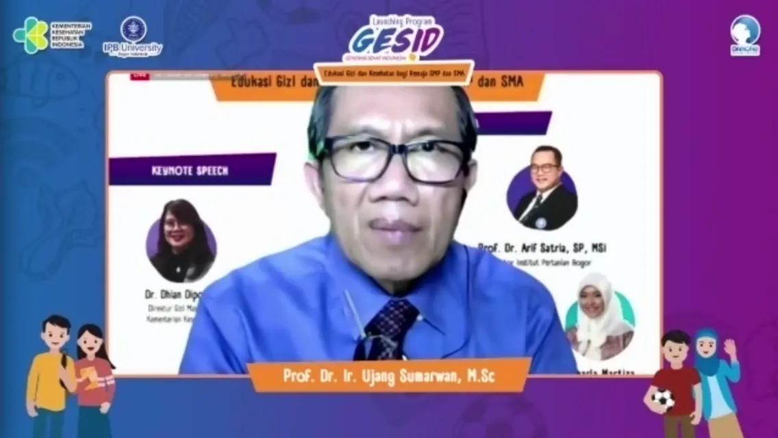 Danone Bersama Departemen Gizi FEMA IPB Luncurkan Program 'Gesid' untuk Remaja SMP dan SMA Indonesia 8