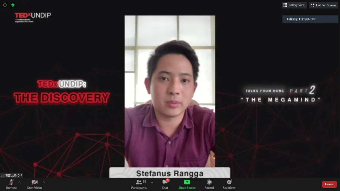 The Discovery Part 2: Pre-Event Kedua TEDxUndip Sukses Digelar Secara Daring 1