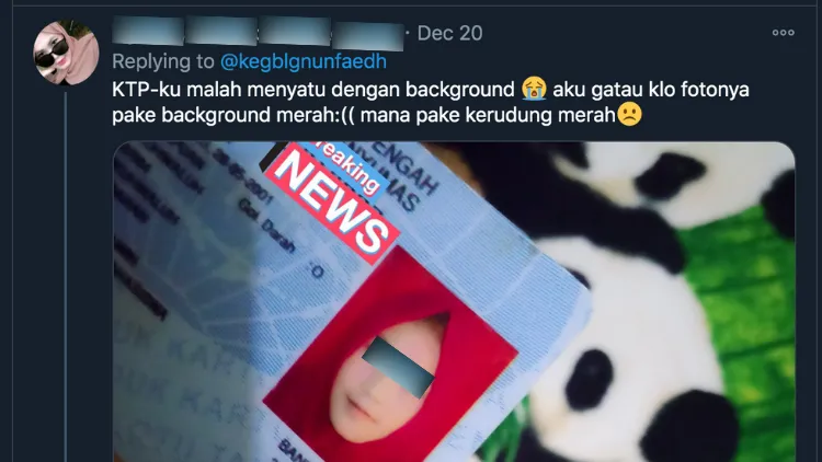 Nggak Cuma Fotonya yang Jadi Aneh, Inilah Sederet Kekonyolan KTP Orang Indonesia 18