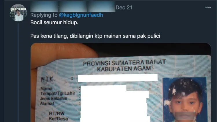 Nggak Cuma Fotonya yang Jadi Aneh, Inilah Sederet Kekonyolan KTP Orang Indonesia 21
