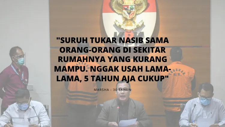 Bukan Hukuman Mati, Inilah Balasan Tepat buat para Koruptor Menurut Publik. Biar Sama Menderitanya! 15