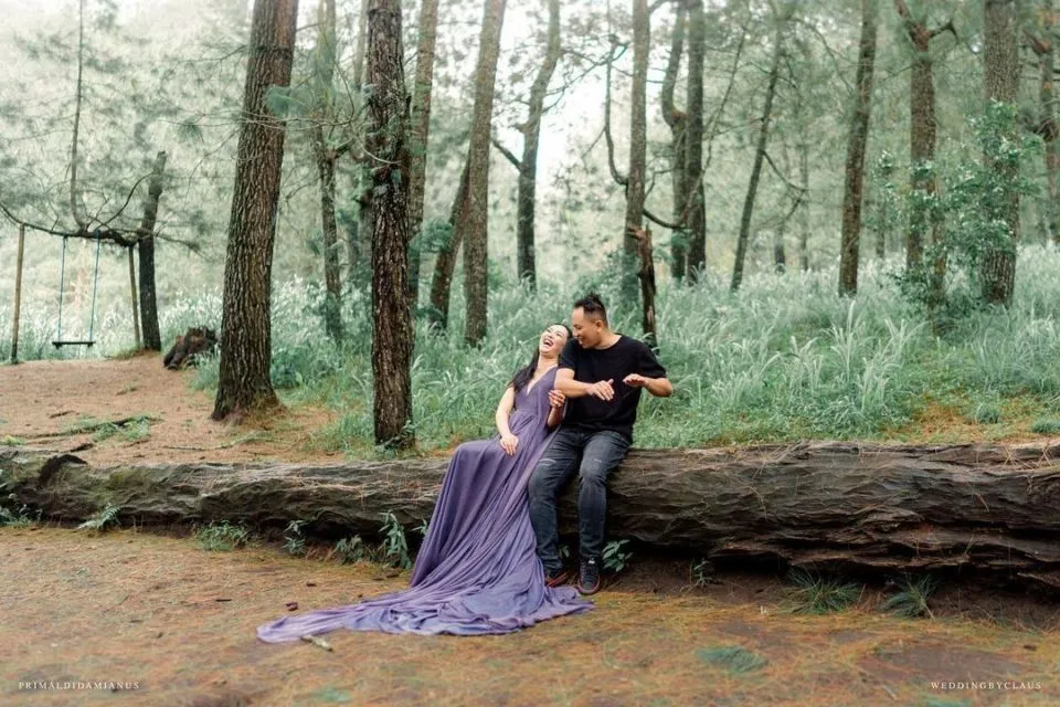 10 Potret Pre-wedding Vicky Prasetyo-Kalina Ocktaranny. Mesra di Hutan sampai Jadi Gladiator Cinta 19