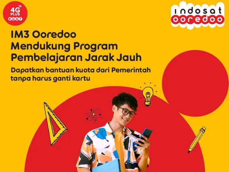 Belajar dari Rumah Tanpa Khawatir dengan Bantuan Kuota Data Internet IM3 Ooredoo 5