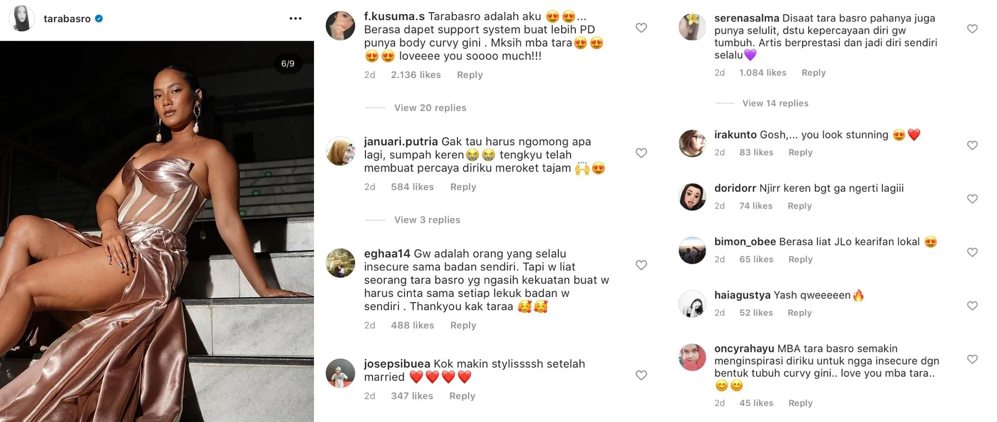 Tampil Percaya Diri dengan Tubuh Lebih Berisi di FFI, Tara Basro Bikin Warganet Nggak Insecure Lagi 2
