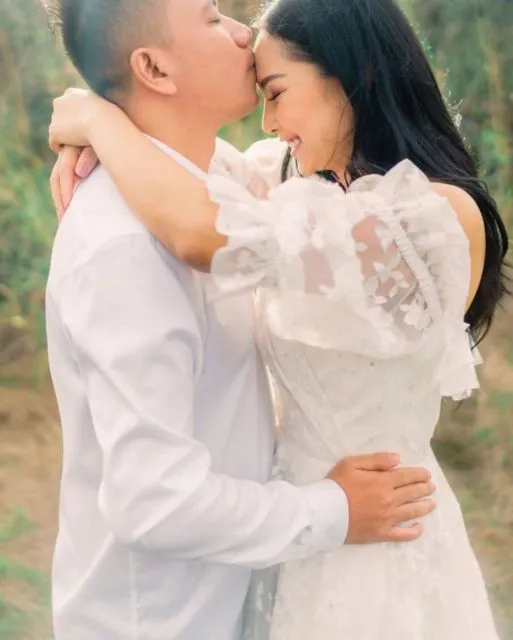 10 Potret Pre-wedding Vicky Prasetyo-Kalina Ocktaranny. Mesra di Hutan sampai Jadi Gladiator Cinta 18