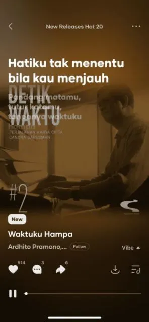 Daftar Pilihan Lagu Terbaru dari Resso yang Cocok Masuk dalam Playlist Awal Tahun 6