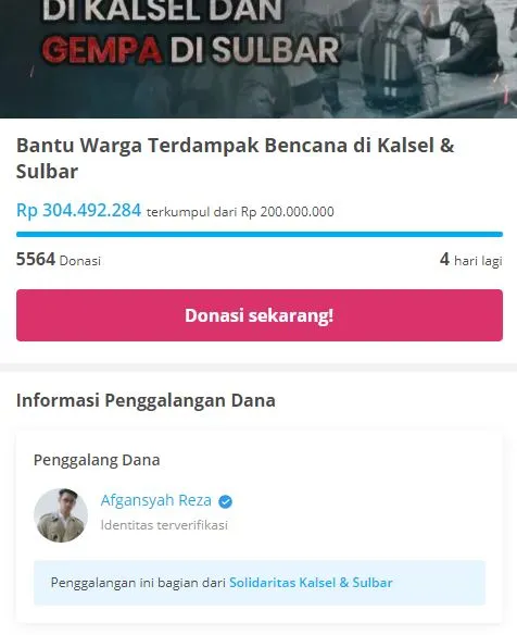 Peduli Korban Bencana Alam, 9 Seleb Gagas Penggalangan Donasi. Terkumpul hingga Miliaran Rupiah! 15
