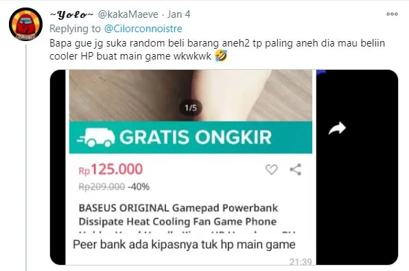 Deretan Kelakuan Absurd Bapak yang Tiba-tiba Beli Barang Random buat Anaknya. Ini Romantis lo~ 13