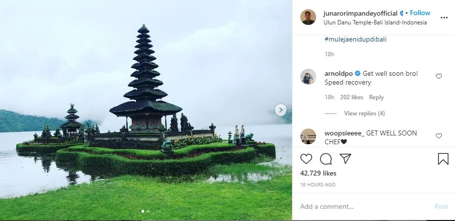 Unggah Foto dengan Hashtag #DAMNCOVID19, Chef Juna Minta Maaf Nggak Bisa Merayakan Ultah Sang Kekasih 4