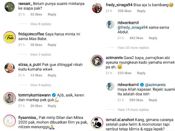 Rayakan Ultah Pernikahan ke-24, Ridwan Kamil Hadiahkan Motor Klasik Desain Sendiri untuk sang Istri 2