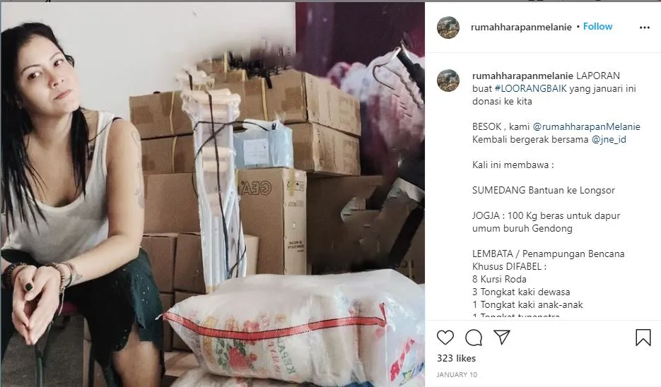 Peduli Korban Bencana Alam, 9 Seleb Gagas Penggalangan Donasi. Terkumpul hingga Miliaran Rupiah! 11