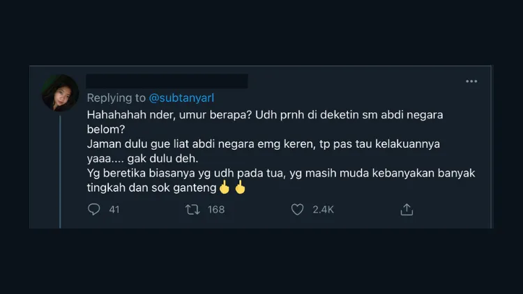 Ternyata Nggak Semua Perempuan Suka Cowok Berseragam. Setidaknya Begini Alasan Warganet~ 12