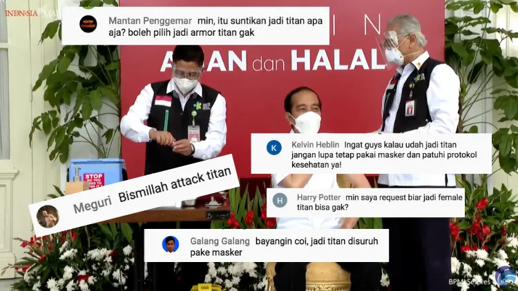 Warganet Mengira Jadi Titan Setelah Divaksin, Admin Akun YouTube Kominfo Beri Jawaban Kocak 5