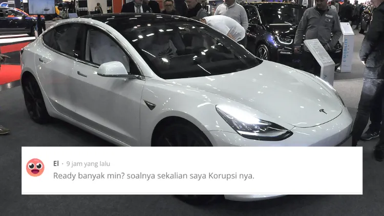 Viral Mobil Tesla Dijual Lewat Marketplace, Begini Respons Warganet Indonesia. Kocak Bener! 13
