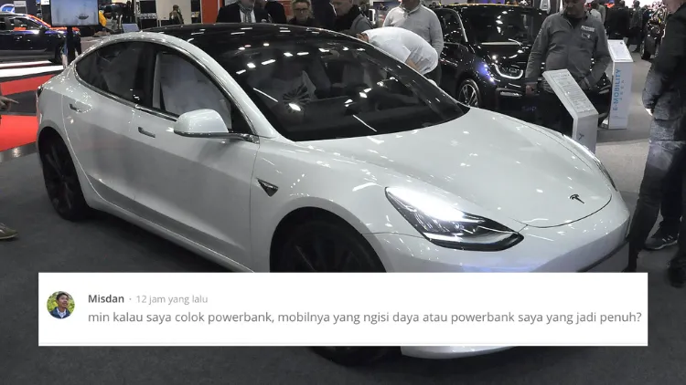 Viral Mobil Tesla Dijual Lewat Marketplace, Begini Respons Warganet Indonesia. Kocak Bener! 17