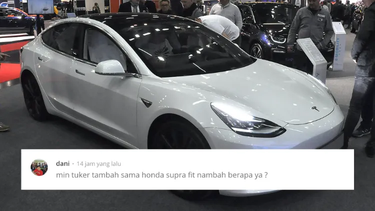 Viral Mobil Tesla Dijual Lewat Marketplace, Begini Respons Warganet Indonesia. Kocak Bener! 20