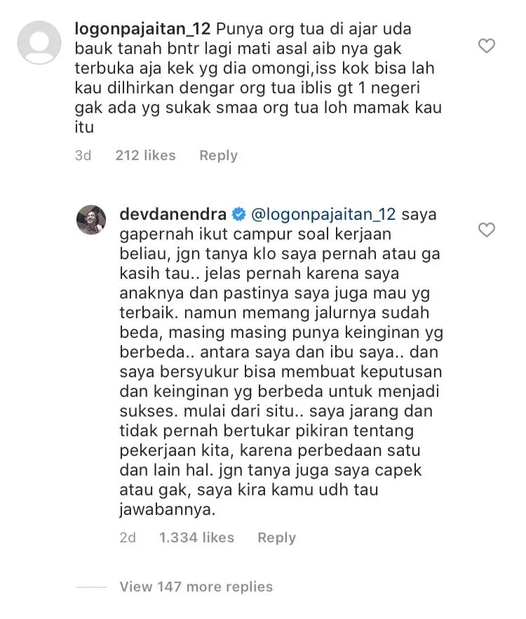 Bahas Perjuangan Bangkit dari Depresi Malah Dihujat karena sang Ibu, ini Tanggapan Devano Danendra 2