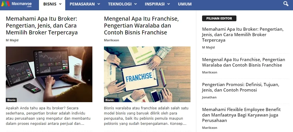 5 Situs Untukmu yang Mau Belajar Bisnis. Penuh Ilmu 'Bergizi' yang Bisa Diakses Gratis! 4