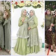 8 Model Kebaya Hijau Olive yang Pas Dipakai Kondangan